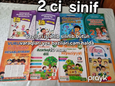 1-ci və 2-ci sinif üçün dərs vəsaitləri toplusu 2-ci sinif