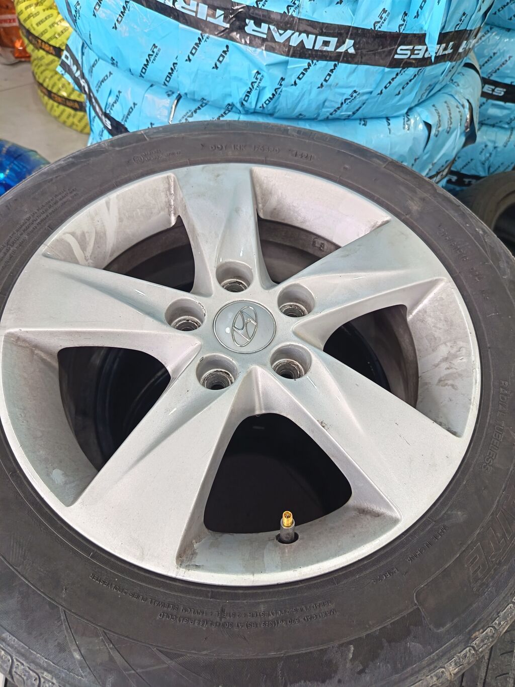İşlənmiş Disk təkər Hyundai 205 / 60 / R 16, 5 Boltlu — Diskləri, Digah (2)