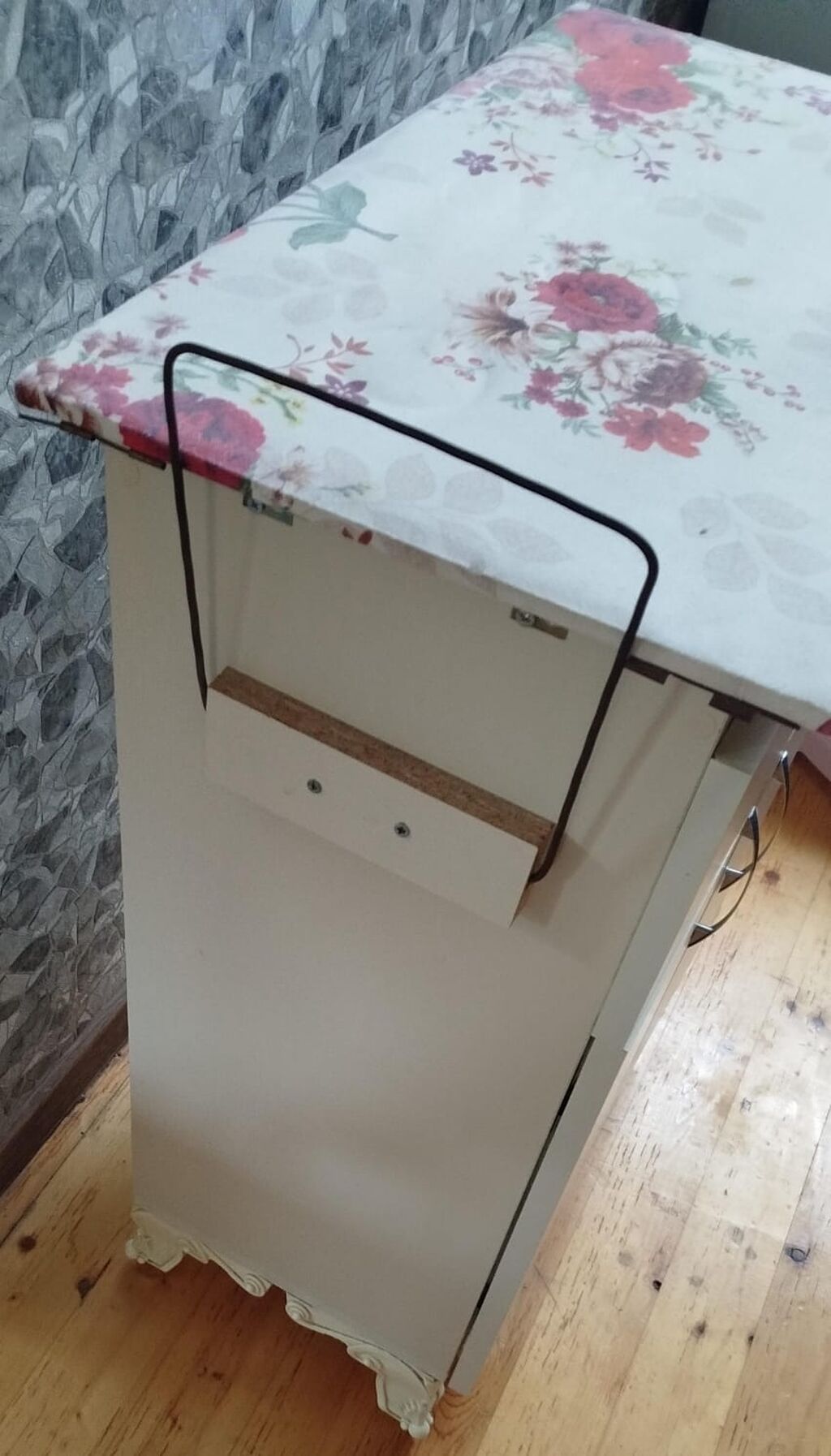 Funksional Ütü Masası və Açıq Rəfli Dolab Vəziyyəti (Düzgün oxuyun) — Mətbəx mobilyası, Bakı (4)