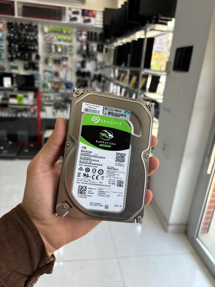 HDD, Seagate BarraCuda 1TB — Kompüterlər və noutbuklar, Bakı