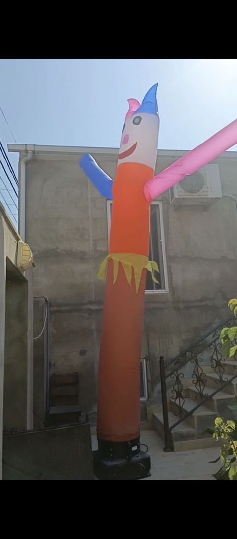 Reklam üçün şişmə “air dancer” (hava rəqqası) 2 ədəd di - Rəngli — Digah