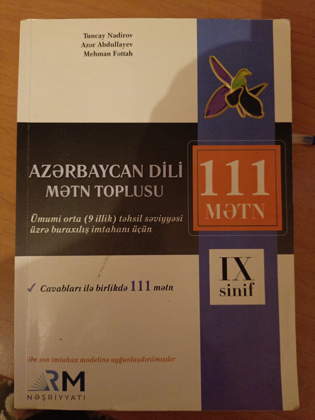 Məhsul: “Azərbaycan dili – Mətn toplusu: 111 mətn” (IX sinif) — Kitablar, Masazır