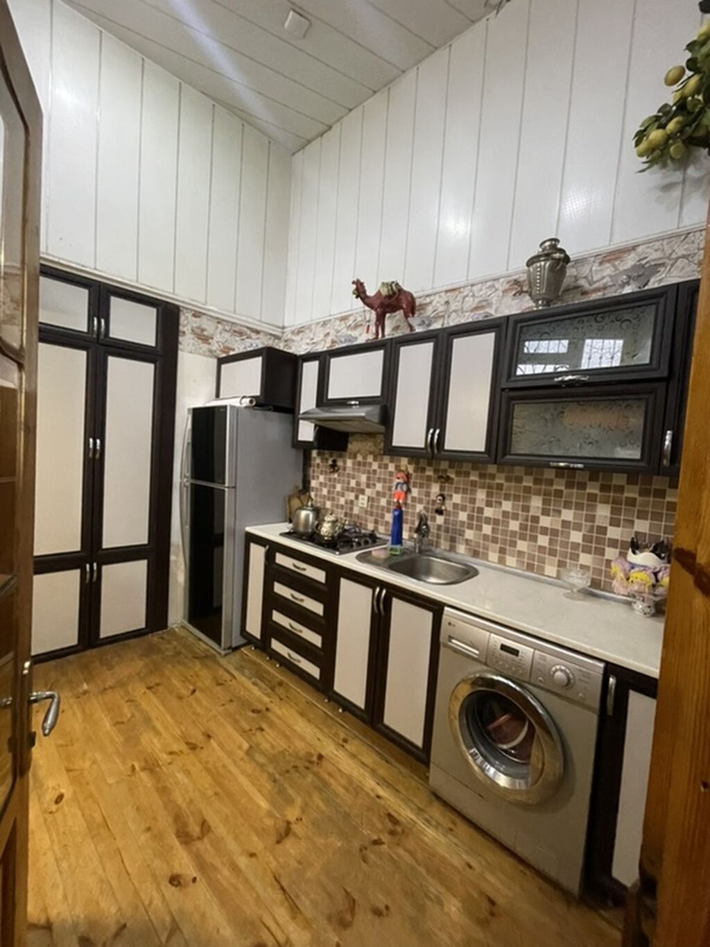 51 ve 162 nomreli mektebin yani 2 mərtəbəli kiçik həyət evi - Plan — Ev, villa, Bakı (5)