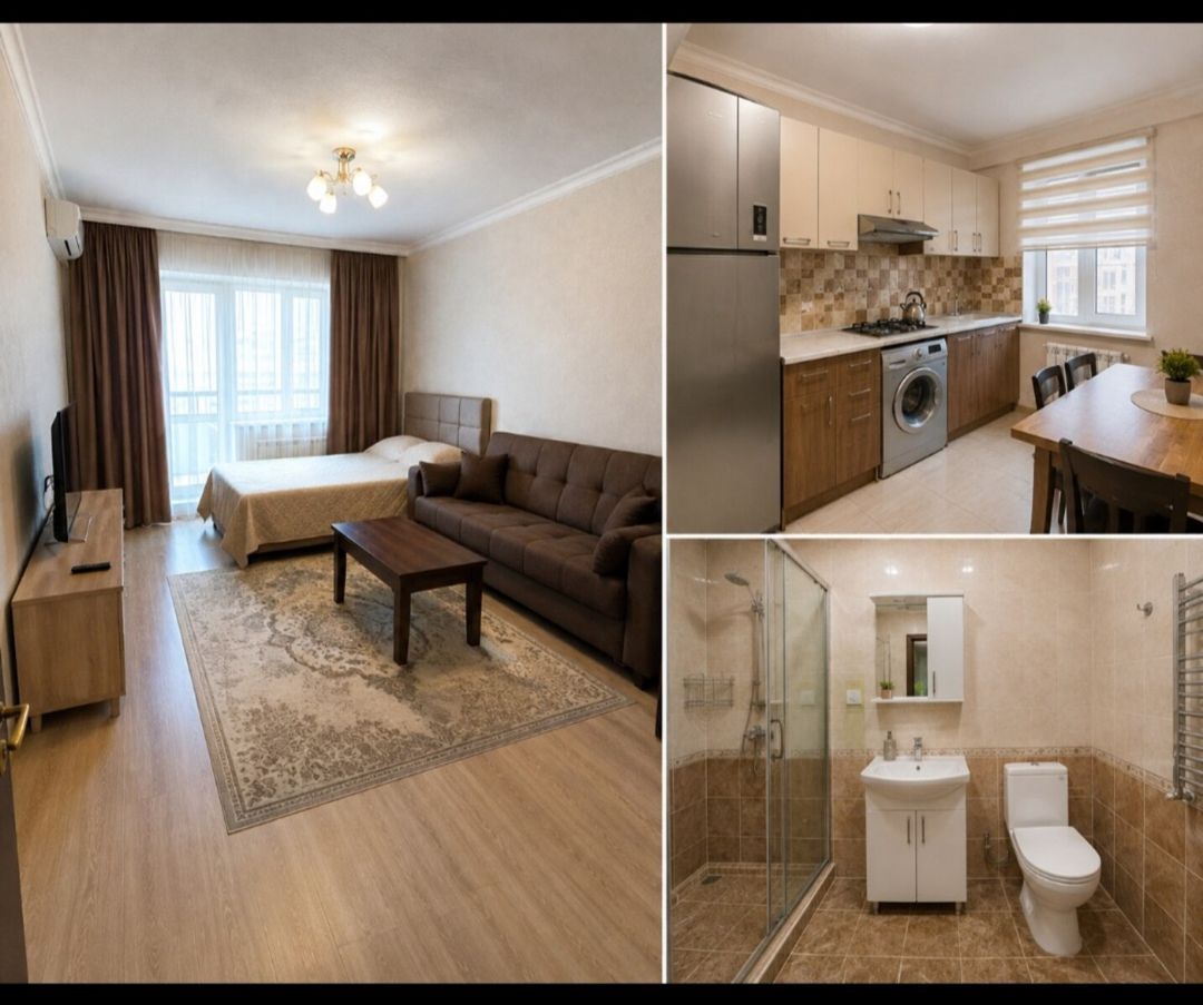 1-otaqlı yeni tikili kirayə verilir, Xirdalan ş., 48 m² — Mənzil, Bakı (3)