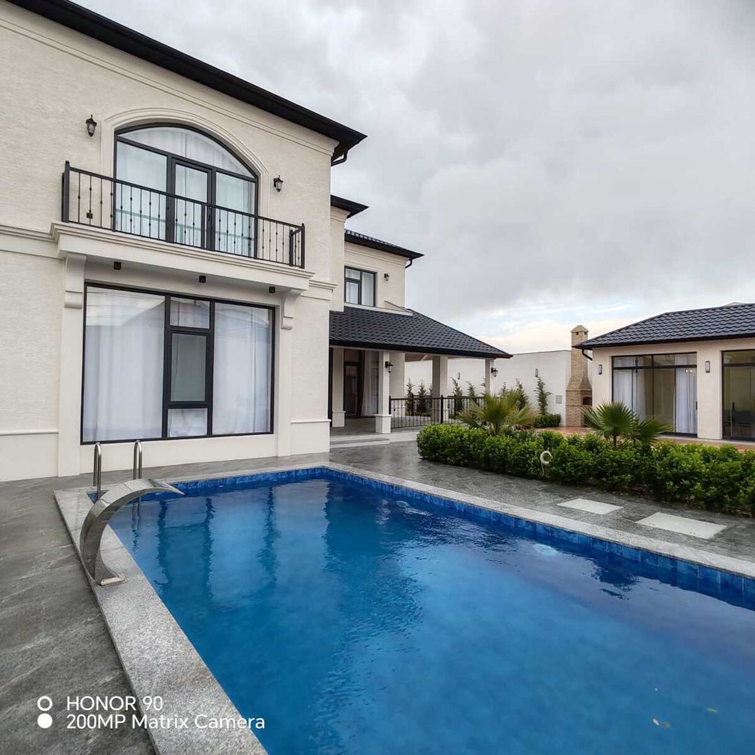 Satılır 6 otaqlı həyət evi/bağ evi 300 m² — Ev, villa, Bakı (4)