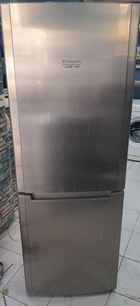 Hotpoint Ariston iki qapılı soyuducu - Rəng: paslanmayan polad (inox) — Bakı