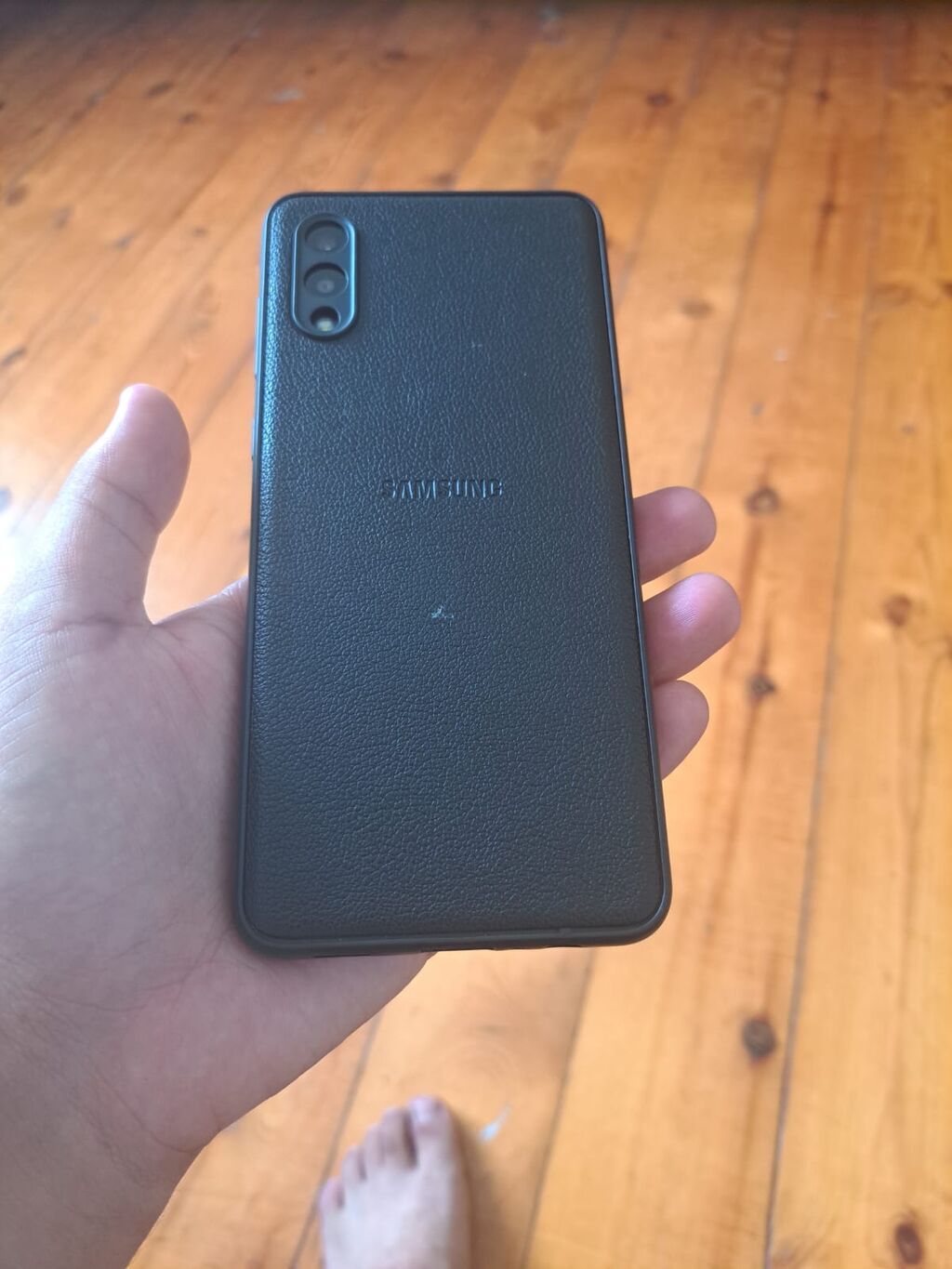 Samsung Galaxy A02, 32 GB, rəng - Qara, Sensor — Samsung, Bakı (3)