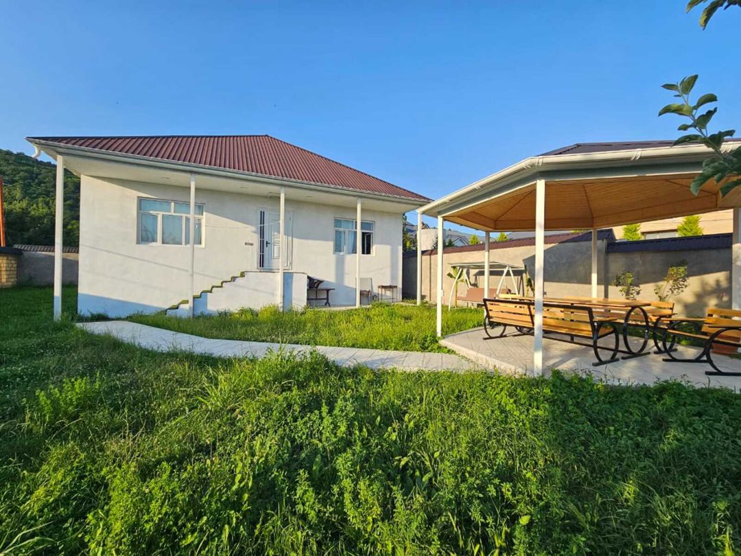 İcarəyə verilir 4 otaqlı həyət evi/bağ evi 150 m² — Ev, villa, Qəbələ (2)