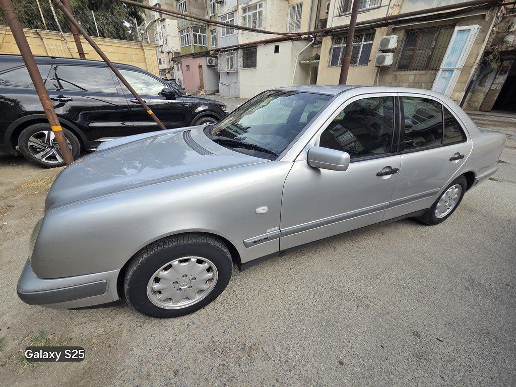 Mercedes E 240, 2.4 L, 1998 il, 270 000 km — Avtomobillər, Bakı (4)