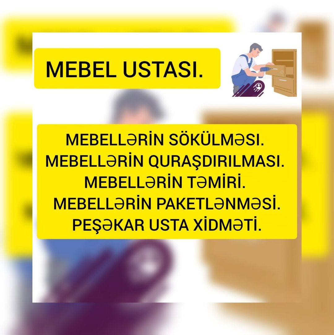 Mebel ustası — Xidmətlər, Bakı (2)