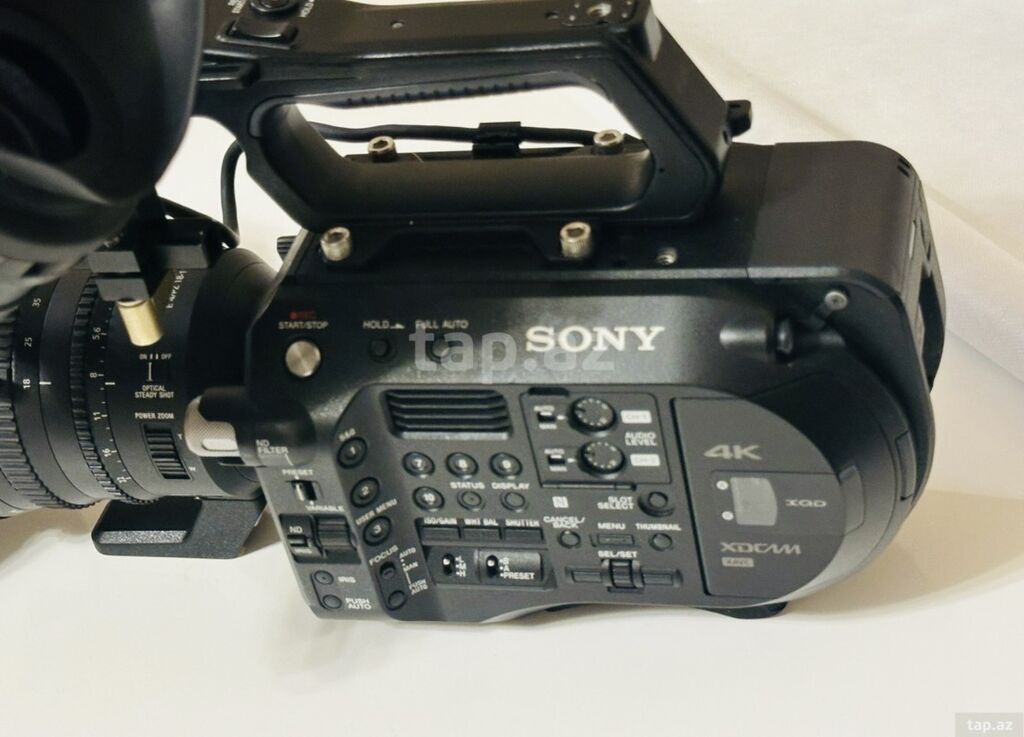 Sony PXW-FS7 4K Xdcam professional kino/video kamera dəsti Çəkiliş — Video kamera, Bakı (5)