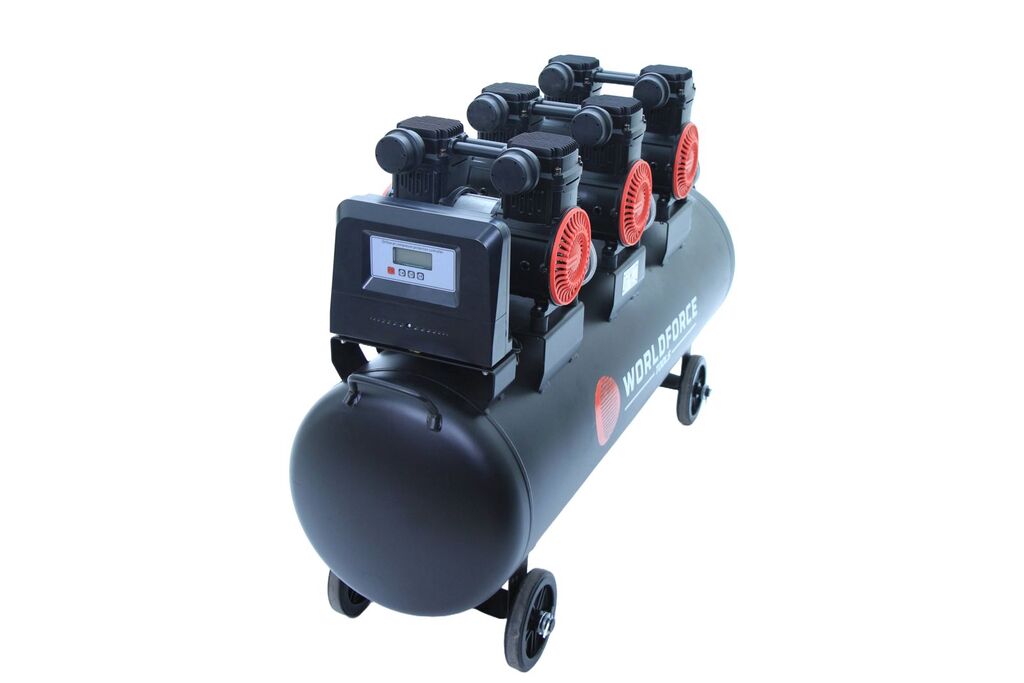 Səssiz və yağsız kompressor "Worldforce" 200 Lt — Biznes və avadanlıq, Bakı (2)