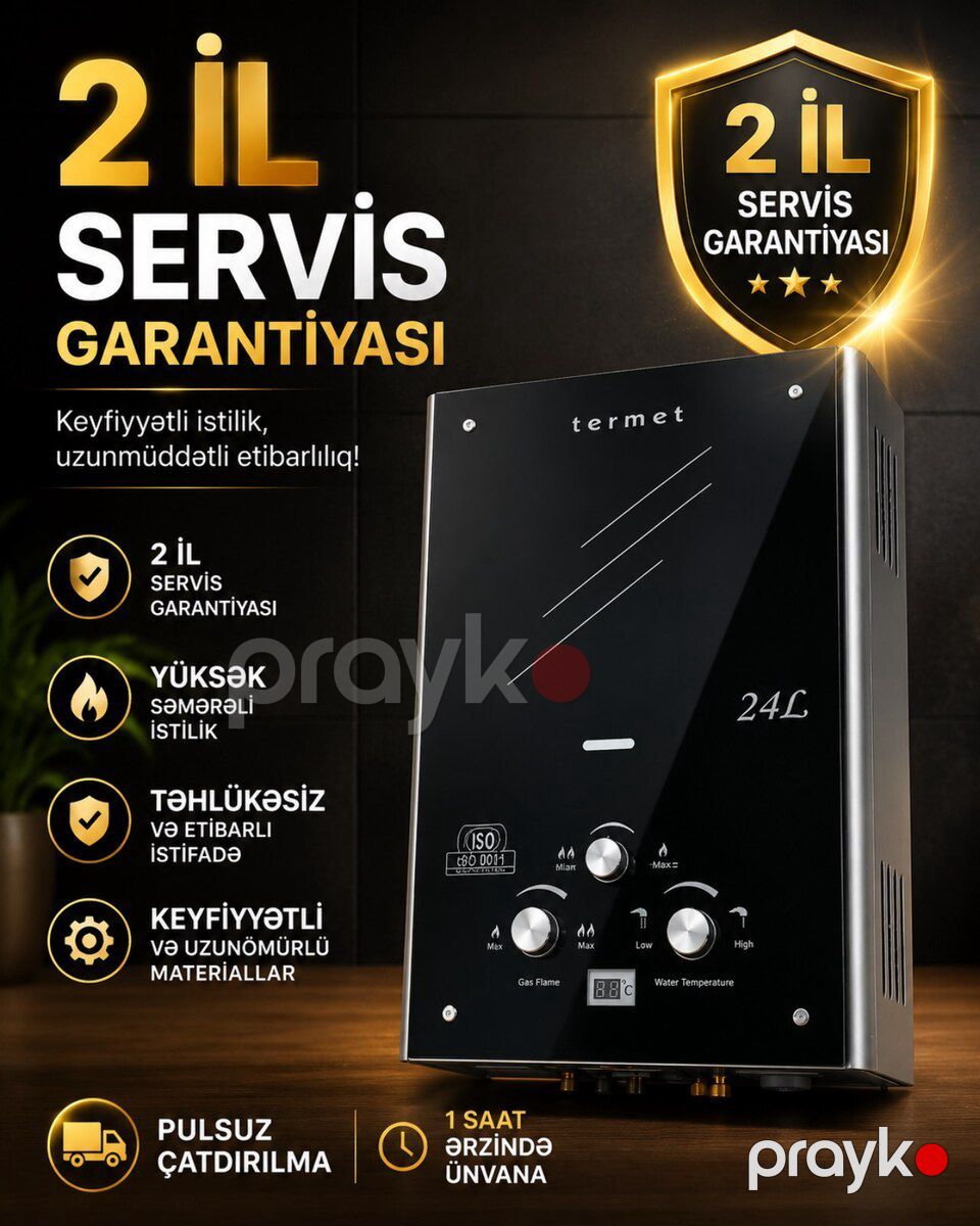 Su qızdırıcısı — Təmir və inşaat, Bakı (7)