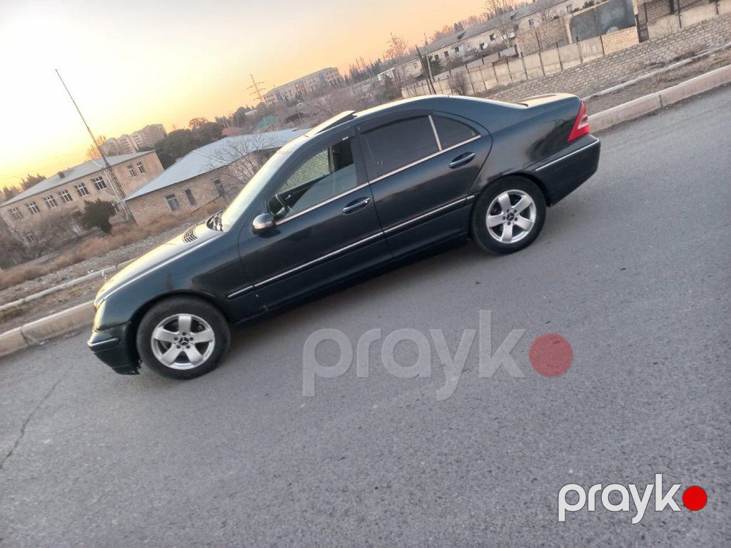 Mercedes C 240, 2.6 L, 2001 il, 230 000 km — Avtomobillər, Gəncə (3)