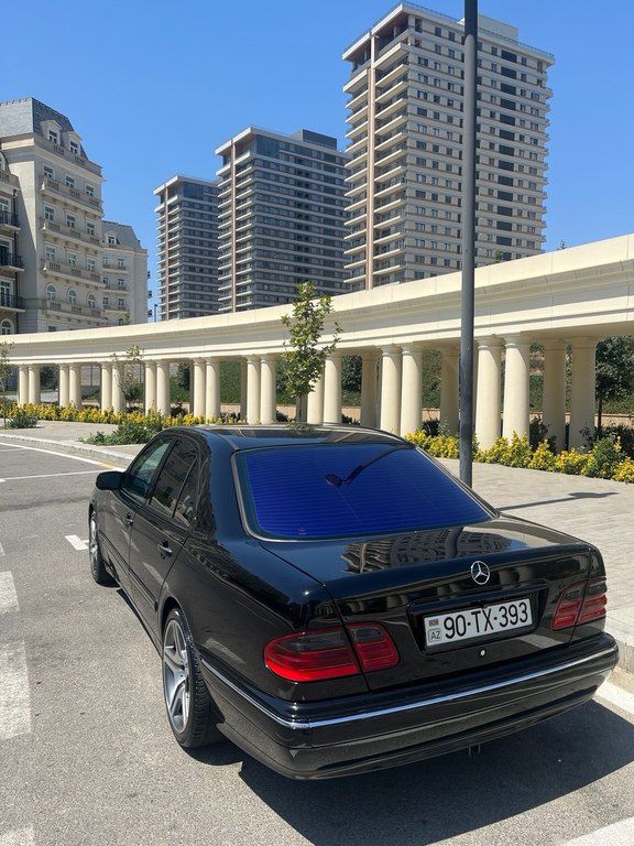 Mercedes E 220, 2.2 L, 2000 il, 413 000 km — Avtomobillər, Bakı (11)