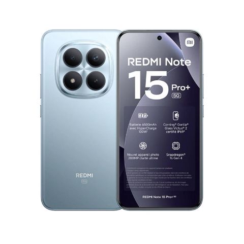 Xiaomi Redmi Note 15 Pro+ 5G Glacier Blue 256GB/8GB — Bakı