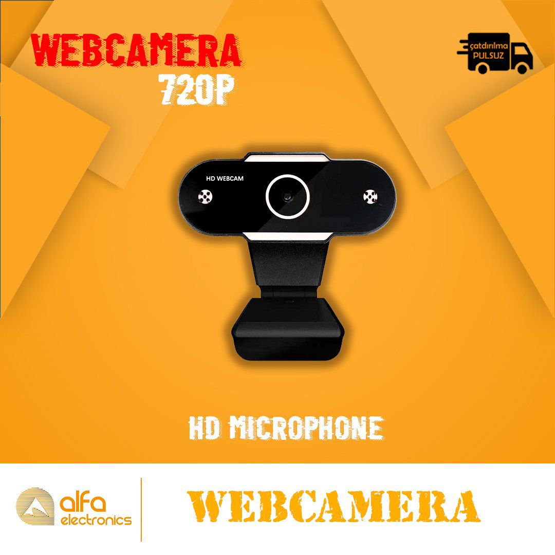 "Web Camera Full Hd + Mikrofon (Webcam)" — Periferik cihazlar, Bakı (6)