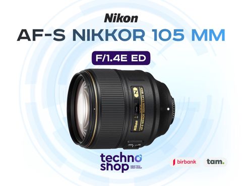 Linza "Nikkor 105 mm f/1.4E ED AF-S" — Bakı
