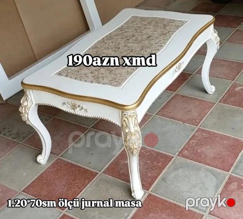 Dördbucaq masa, Açılmayan, Təkərsiz, MDF