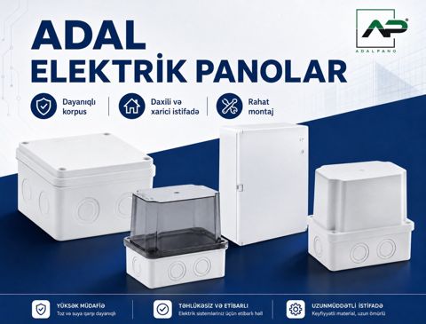 "Adal" elektrik panolar — Bakı