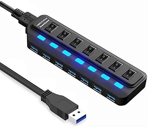 USB 3.0 HUB ultra speed 3 və 4 portlu — Elektronika, Bakı (5)