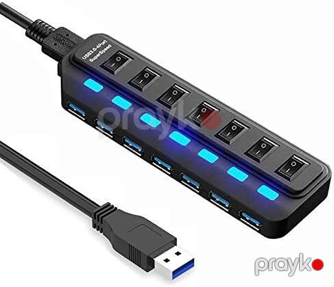 USB 3.0 HUB ultra speed 3 və 4 portlu — Periferik cihazlar, Bakı (5)