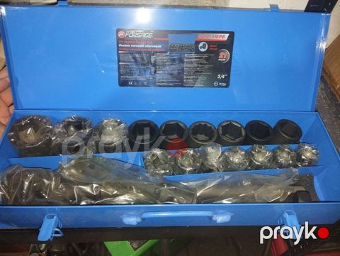 Forsage 6212-5MPB zərbə ucluq dəsti - Növ: Air Impact Socket Set — Bakı