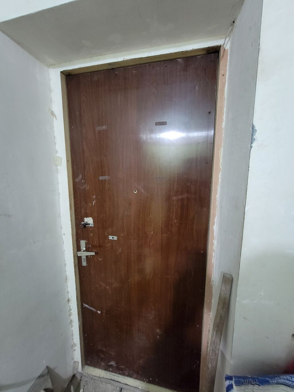 Daxili/Çöl istifadə üçün giriş qapısı - Material: metal gövdə, üzəri — Pəncərələr, qapılar, balkonlar, Bakı (2)