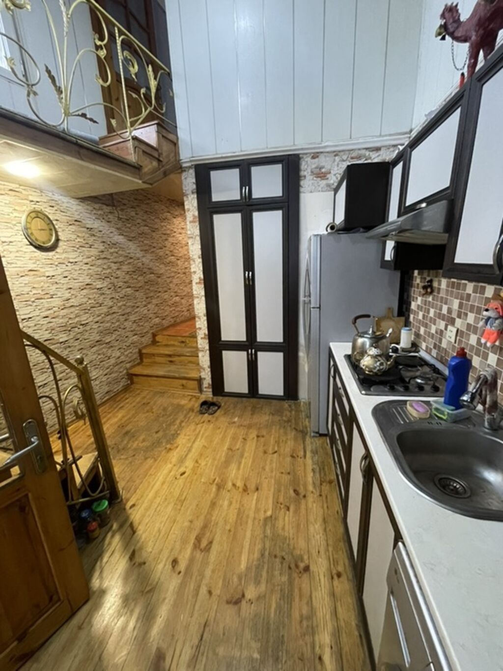 51 ve 162 nomreli mektebin yani 2 mərtəbəli kiçik həyət evi - Plan — Ev, villa, Bakı (4)