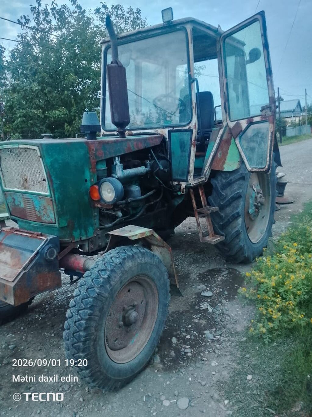 Traktor Yumz 28, 1988 il, 80 at gücü, motor 2.9 l, İşlənmiş — Traktorlar, Ağcabədi (4)