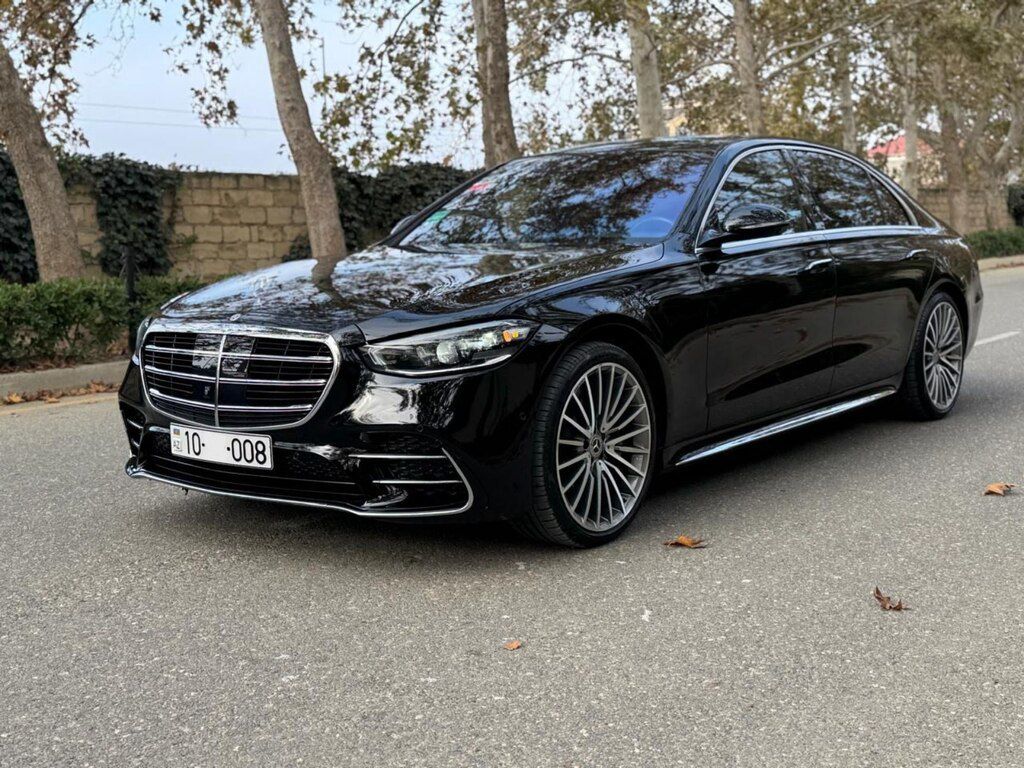Mercedes S 500 4MATIC, 3.0 L, 2021 il, 101 000 km — Avtomobillər, Bakı (12)