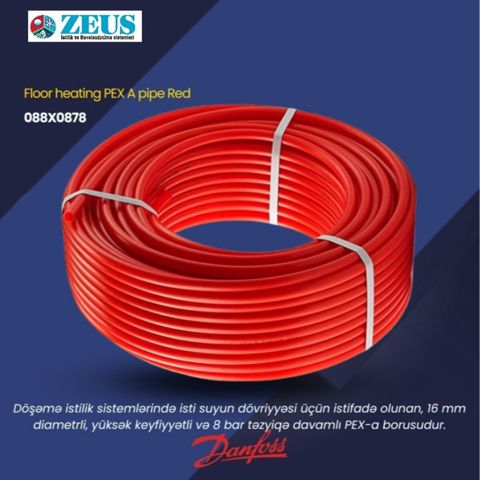 Boru 16x2 oksigen bayreyli Danfoss — Bakı