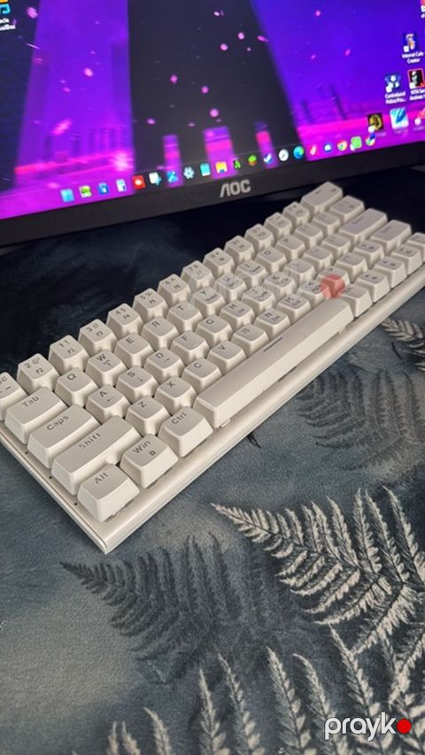 Blue swıtch 63% keyboard rgb tam ıdealdı ışlemılmeyın swıtchlerınde — Mehdiabad