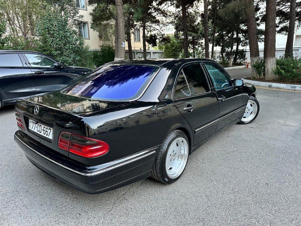 Mercedes E 220, 2.2 L, 2000 il, 340 000 km — Avtomobillər, Bakı (9)