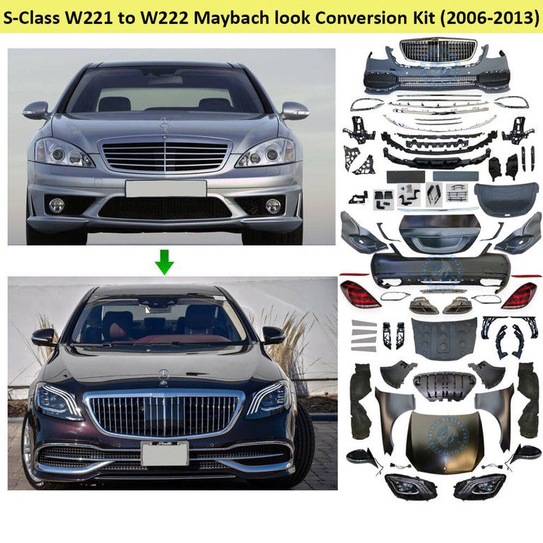 "Mercedes" body kitlər — Ehtiyat hissələri və aksesuarlar, Bakı (9)