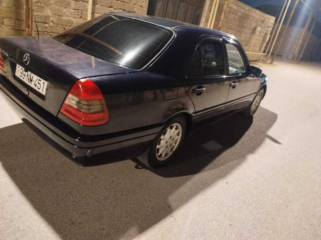 Mercedes C 200, 2.0 L, 1995 il, 357 000 km — Avtomobillər, Bakı (7)