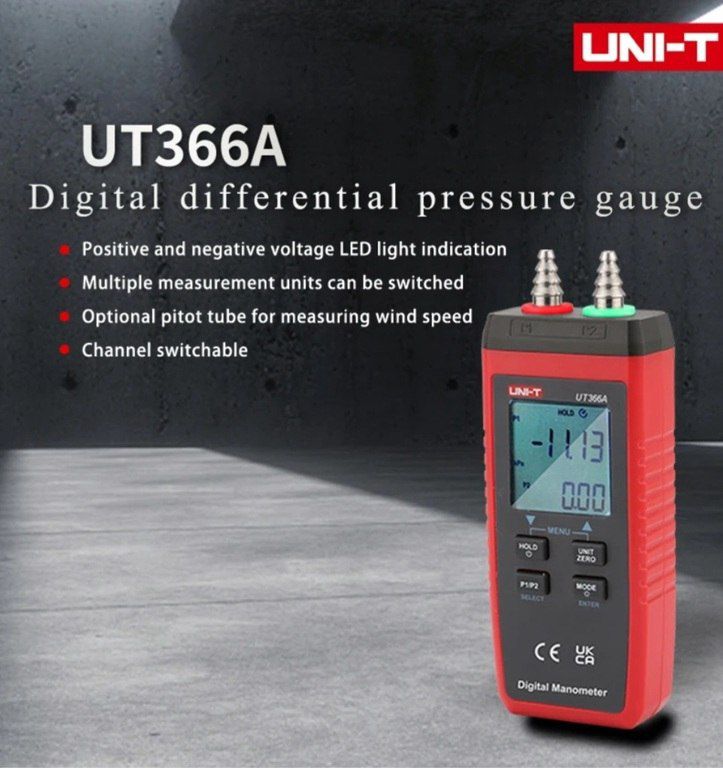 Diferensial manometr "Unı-t UT 366A" — Təmir və inşaat, Bakı (2)