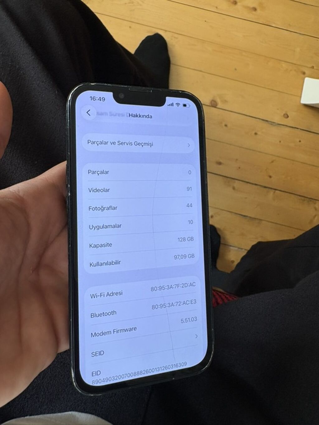 IPhone 13, 128 GB, Qara, Face ID — Apple iPhone, Digah (3)