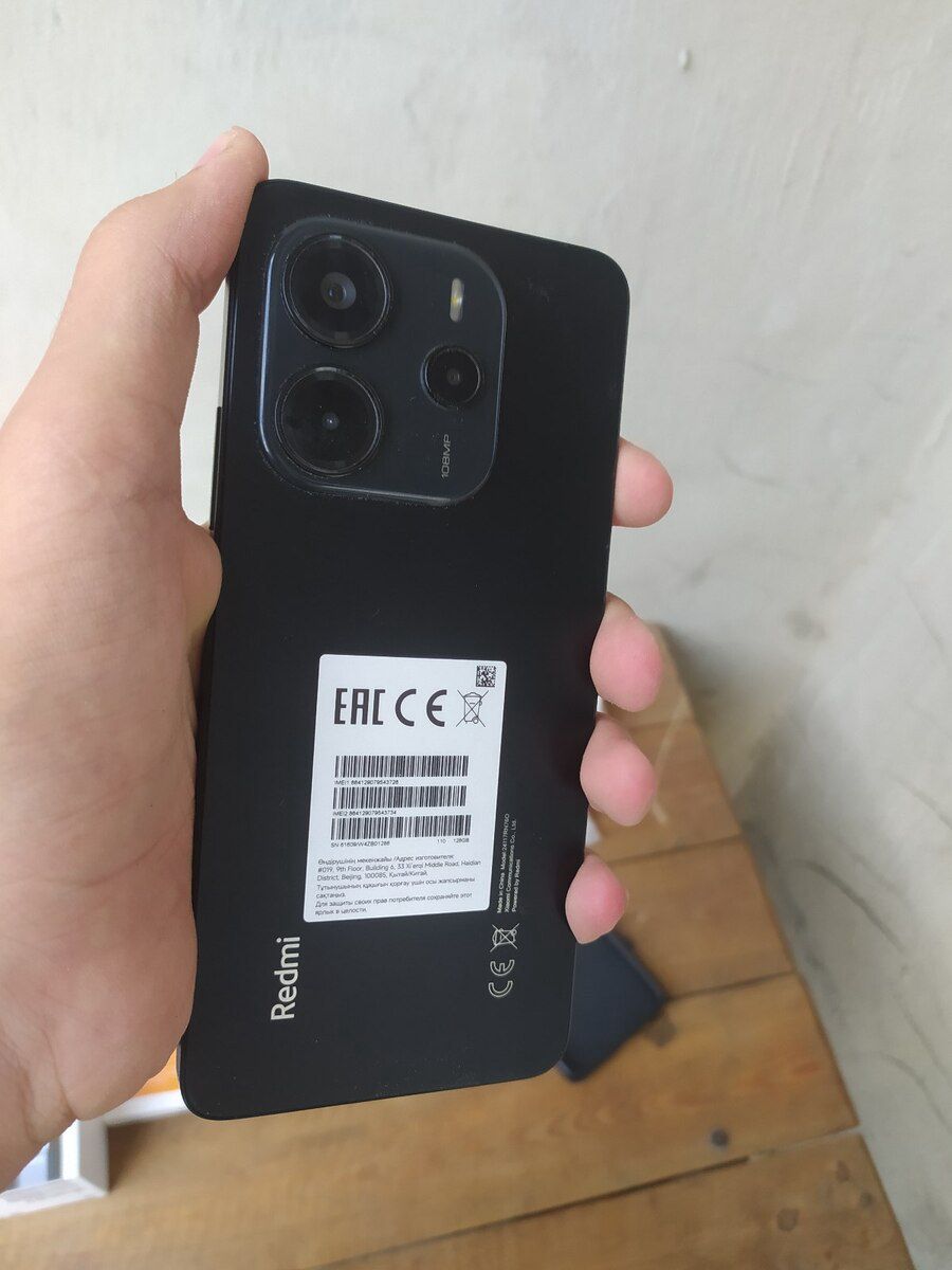 Xiaomi Redmi Note 14 Midnight Black 128GB/6GB — Smartfonlar, Bakı (3)