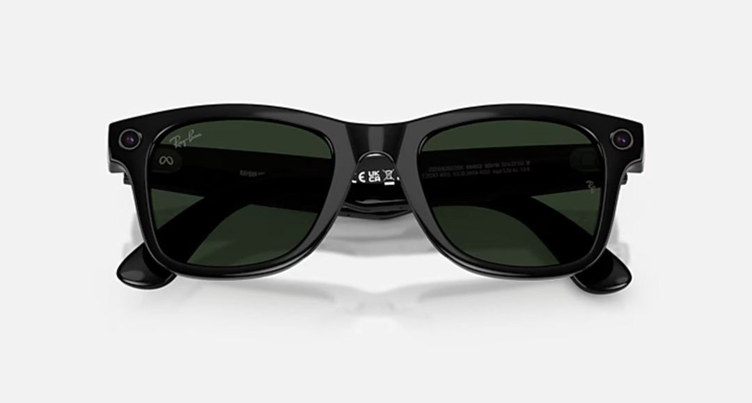 Ray-Ban Meta Wayfarer Gen 2 Shiny Black / Transitions Graph Green — Elektronika, Bakı (3)