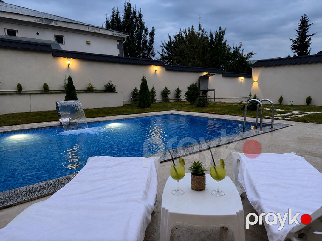 İcarəyə verilir 4 otaqlı həyət evi/bağ evi 150 m² — Ev, villa, Qəbələ (5)