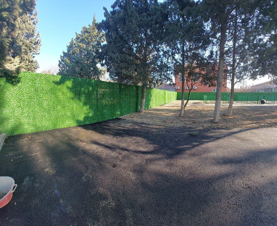 Süni dekorativ yaşıl hasar — Dacha və bağ, Bakı (11)