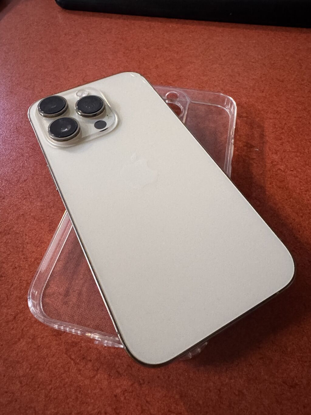 IPhone 14 Pro, 256 GB, Matte Gold, Zəmanət, Face ID — Apple iPhone, Bakı (5)