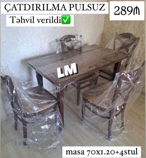 Göz oxşayan masa dəsti _*Yenidir. Endirimlə Alın Qiymət *289 — Bakı