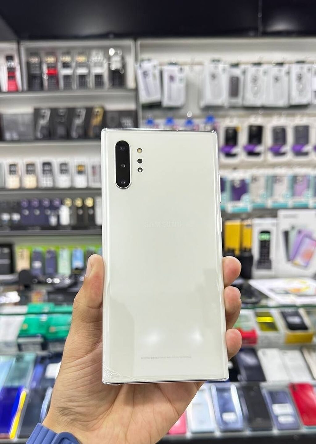 Samsung Note 10 5G, 256 GB, rəng - Ağ, Simsiz şarj — Samsung, Göyçay (4)