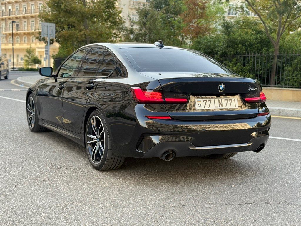 BMW 330, 2.0 L, 2022 il, 51 000 km — Avtomobillər, Bakı (4)
