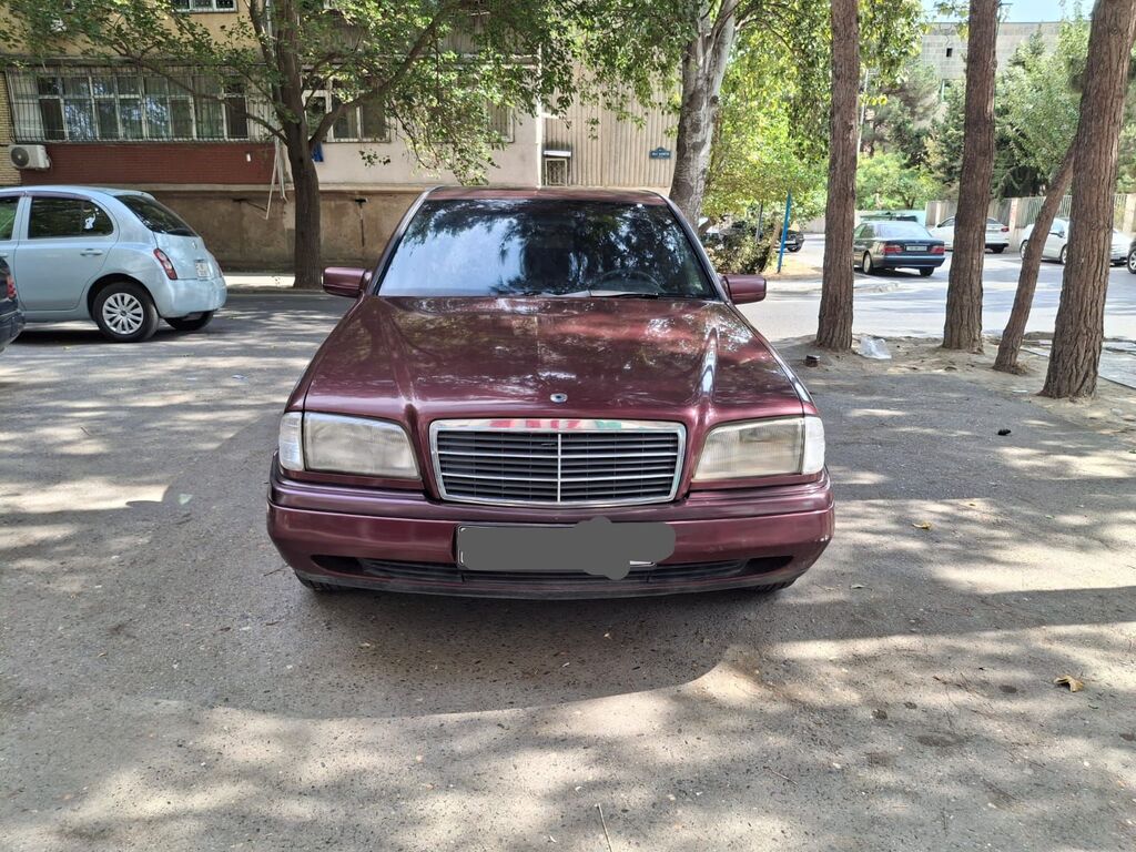 Mercedes C 180, 1.8 L, 1996 il, 455 555 km — Avtomobillər, Bakı