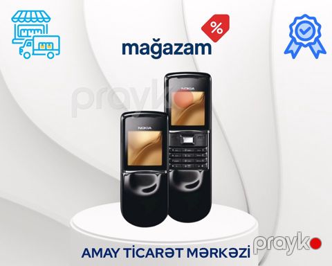 Nokia 8800 Sirocco Black — Bakı