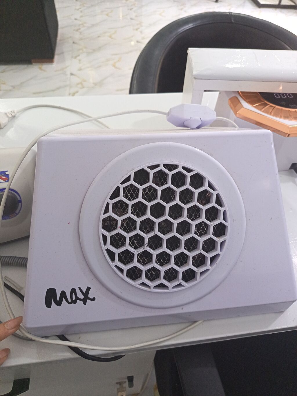Max markalı masaüstü dırnaq tozu toplayıcı (manikür üçün aspirator) — Digər, Bakı (2)