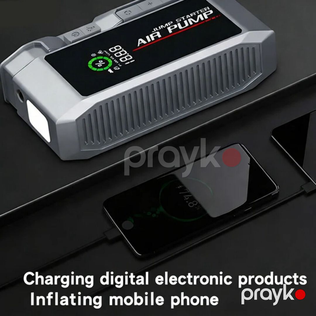 Mühərriki işə salan Jump Starter və təkər nasosu — Ehtiyat hissələri və aksesuarlar, Bakı (5)